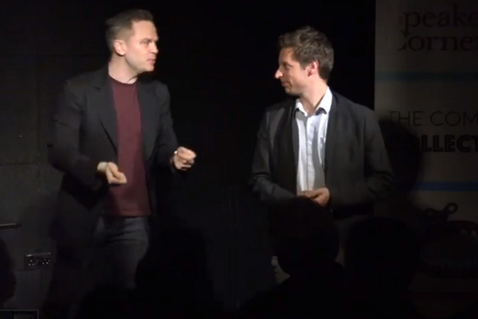 Comedy Collective 2017 - magician Ali Cook | Speakers Corner